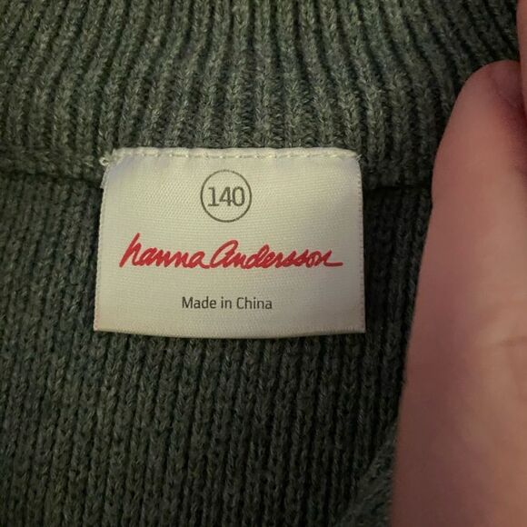 KIDS 8-10 HANNA ANDERSSON SWEATER - Picture 2 of 6